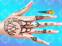 Fashion Henna Tattoo Salon background