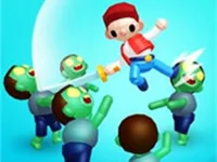 Zombie Killer Draw Puzzle Game background
