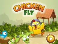 Chicken Fly background
