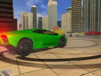Driving Car City background