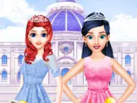 Fashion Girl Friends Reunion background