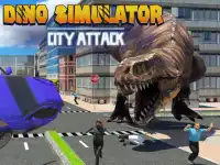 Dino Simulator City Attack background