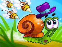 Super Snail Jungle Adventure background