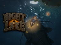 Night Lake background