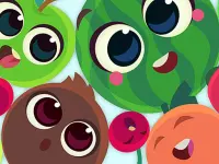 Funny Fruits: Merge and Gather Watermelon background