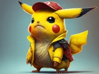 Super Pikachu background