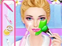 Fashion Girl Spa Day Game background