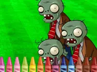 4GameGround - Zombie Coloring background