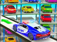 Police Multi Level Car Parking Games background