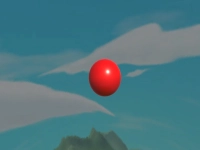 Sky Ball Rolling background