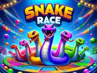 Snake Color Race background