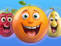 Merge fruits: 2048 New in 2D! background