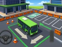 Bus Park 3D background