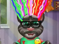 Talking Tom Hair Salon.IO background