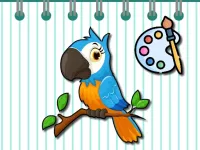 Color Parrot background