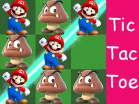 Super Mario Tic Tac Toe background