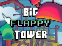 Big FLAPPY Tower VS Tiny Square background
