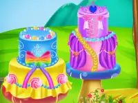 Princess Dress Cake background