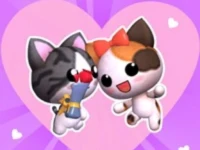 Love Cat Line Game background
