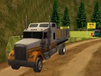 Offroad Driving Truck Transport background