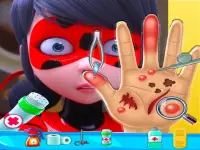 ladybug miraculous Hand Doctor - Fun Games for Gir background
