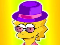 Lisa Simpson Dressup background
