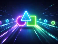 Shape Merge Run background