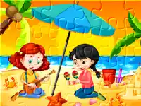 Beach Jigsaw background