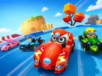 Robot Car Transform Race background