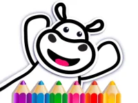 Toddler Coloring Game background