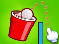 Ball in Cup background