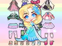 Hair Doll Dress Up World background