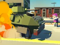 Tank Smash Zombie Highway background