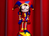 Pomni Circus Ball Rush background