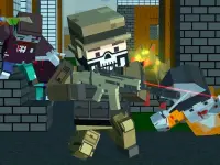 Pixel shooter zombie Multiplayer background