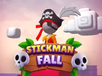 Stickman fall background