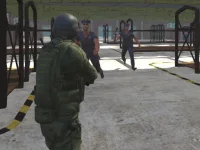 Infiltration of the Police Base background