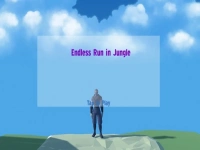Endless Runner in Jungle background