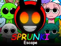 SPRUNKI ESCAPE 3D background