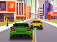 Car Traffic 2D background