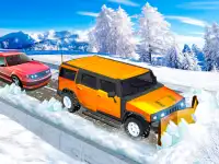 Snow Plow Jeep Simulator background