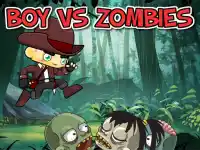 Boy vs Zombies background
