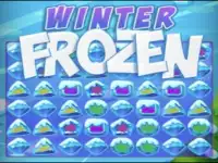 Frozen Winter background