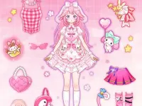Idol Livestream: Doll Dress Up background