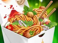 Cook Chinese Food Asian Cooking background