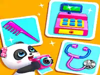 Baby Panda Dream Job background