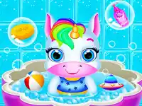 Newborn Unicorn Daycare background