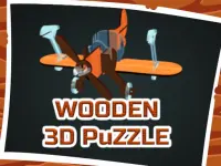 Wooden 3D Puzzle background