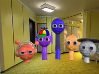 Sprunki Backroom Terrors Skibidi Toilet background
