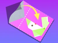 Cute Folding Paper background